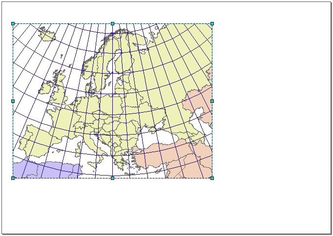 Kompozice dat v rámci mapového pole